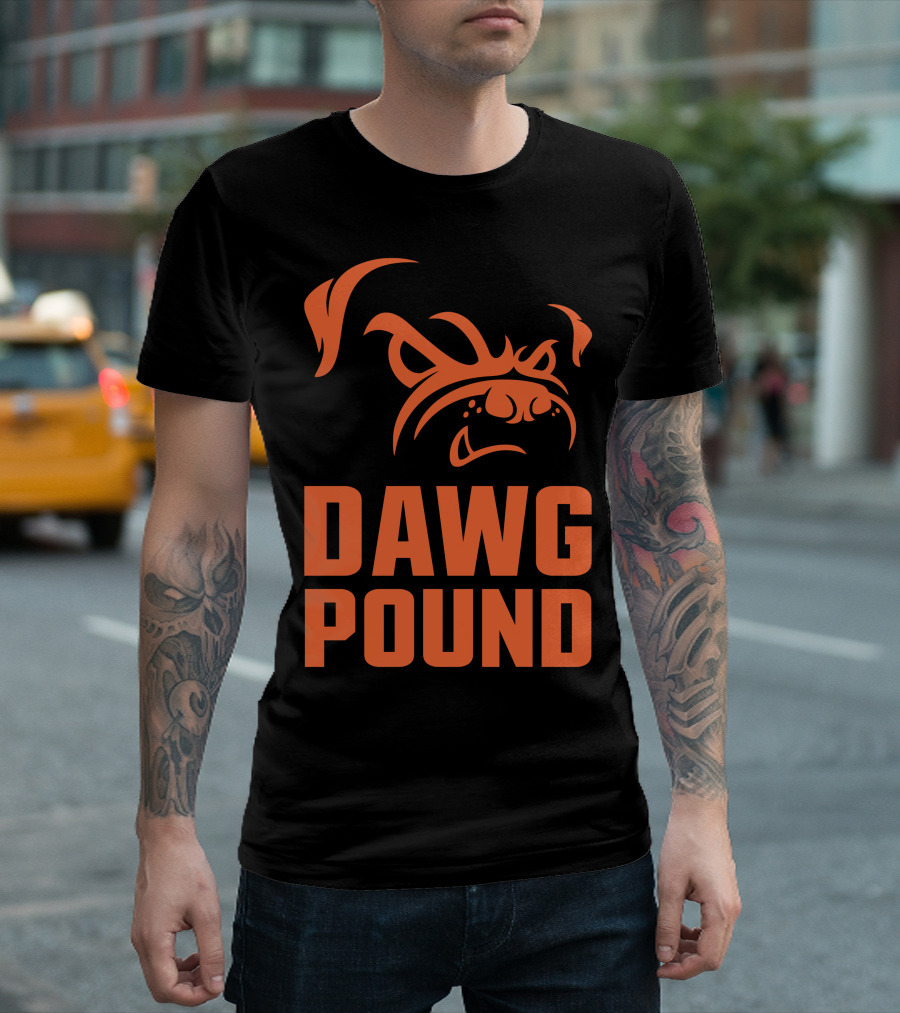 Dawg Pound Cleveland Browns Football Fan Gear T-Shirt