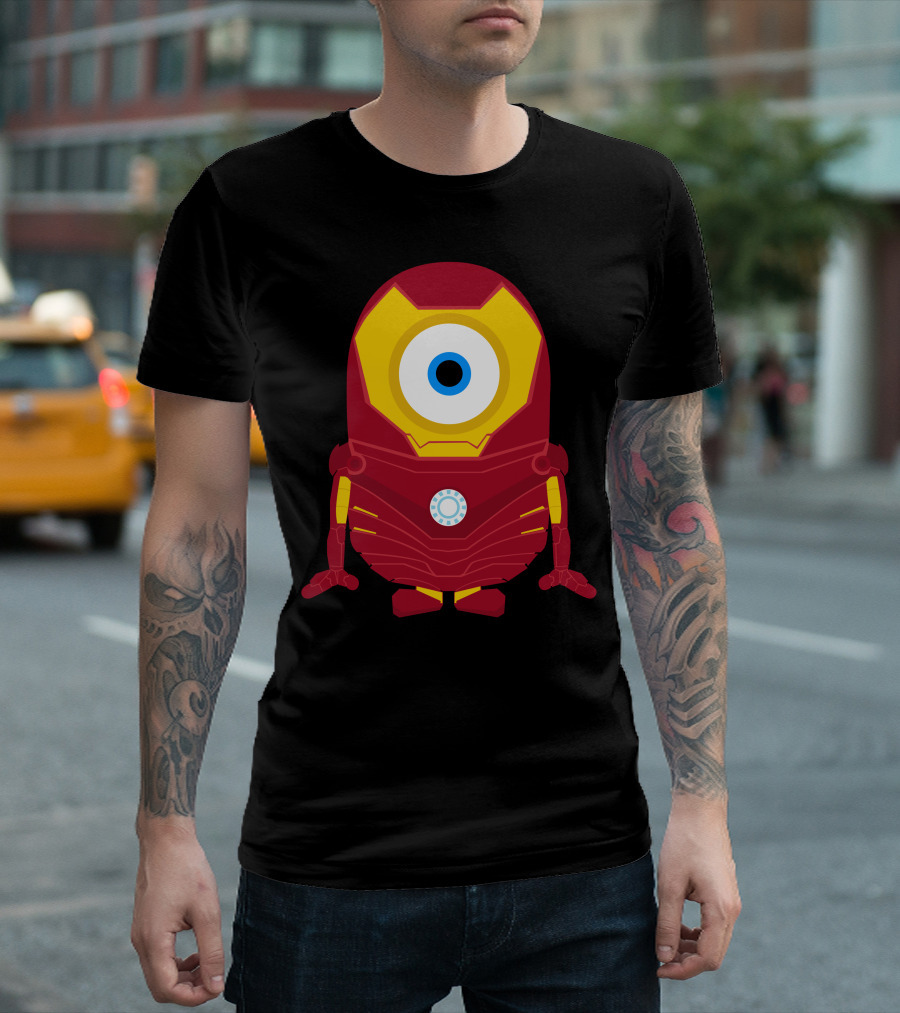 Minion Iron Man Costume T-Shirt