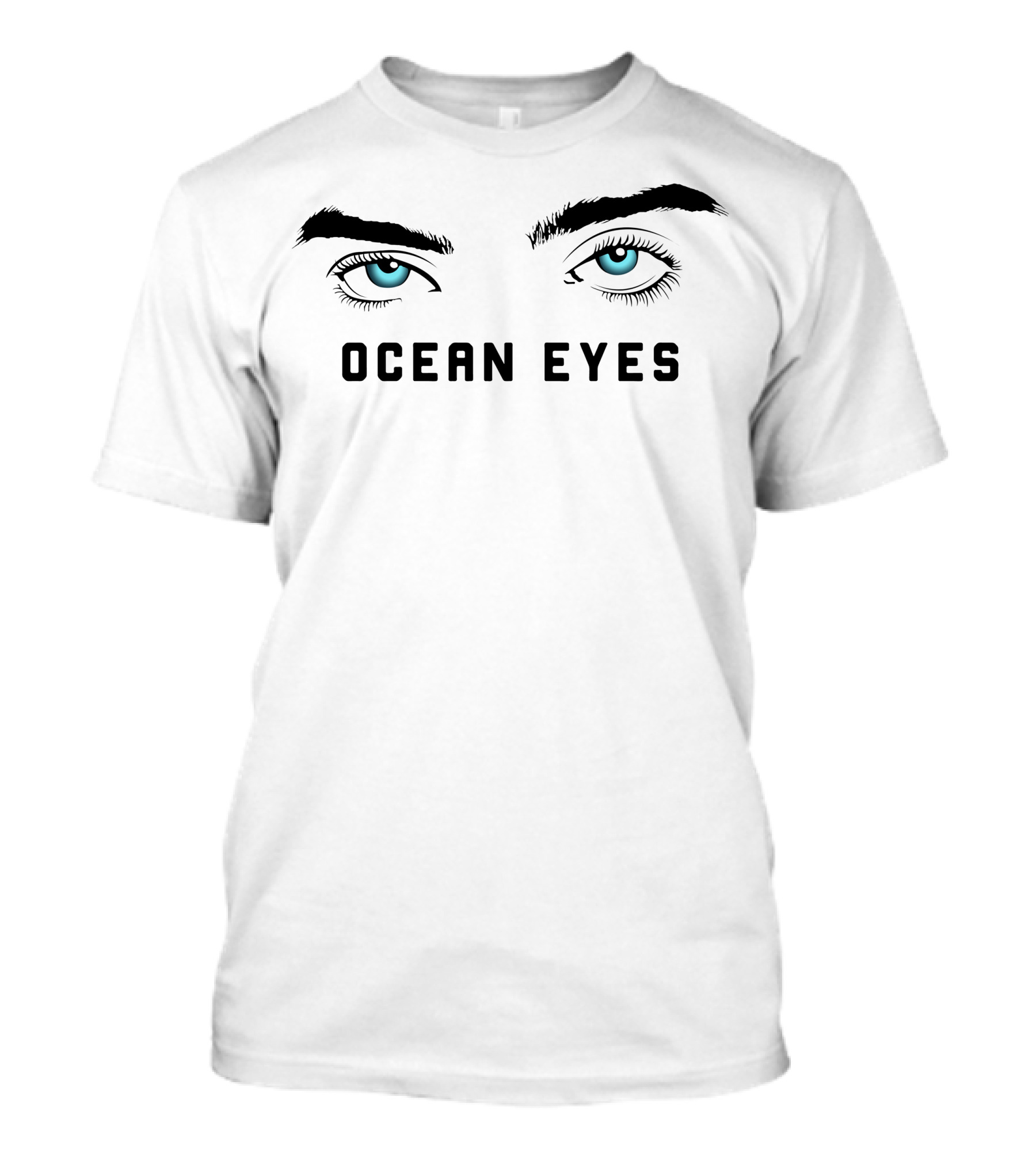 Ocean Eyes Blue Gaze T-Shirt