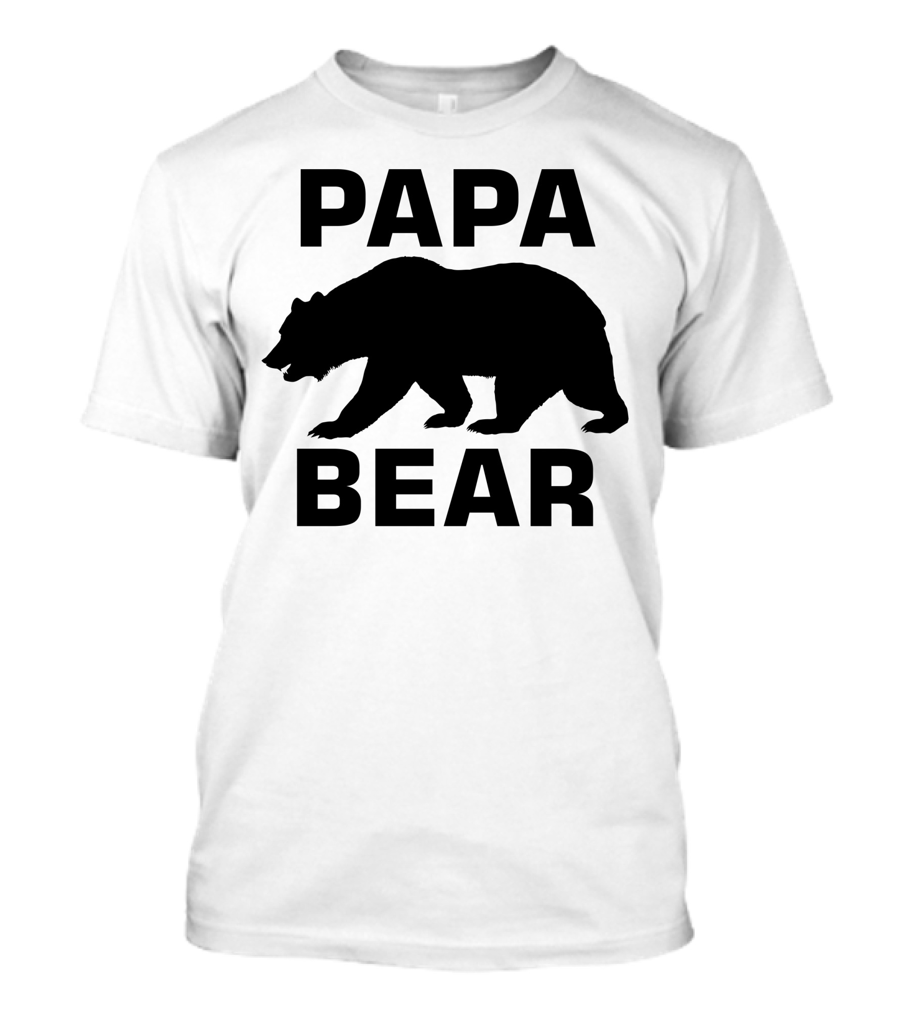 Papa Bear Grizzly T-Shirt