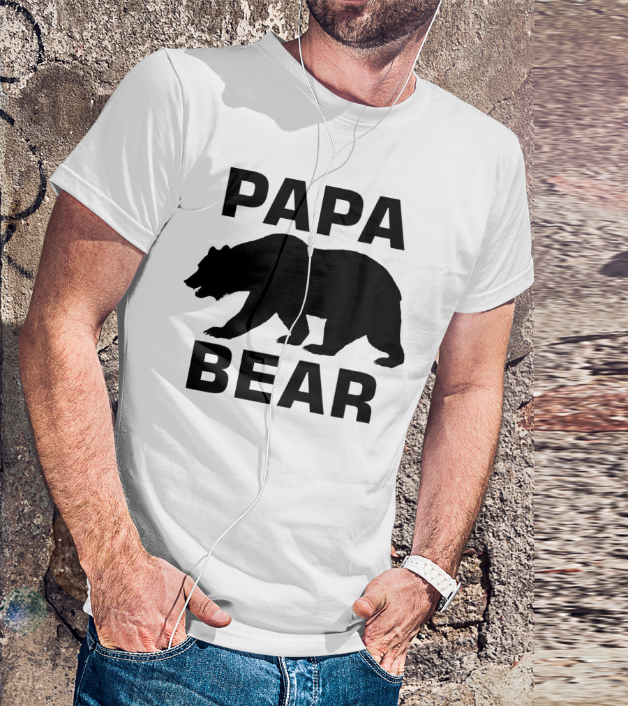 Papa Bear Grizzly T-Shirt