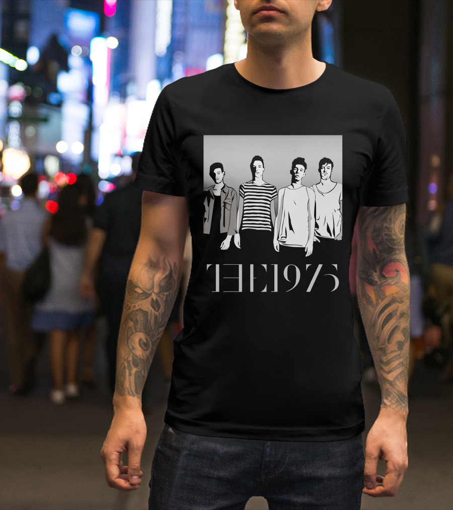 The 1975 Monochrome Band T-Shirt