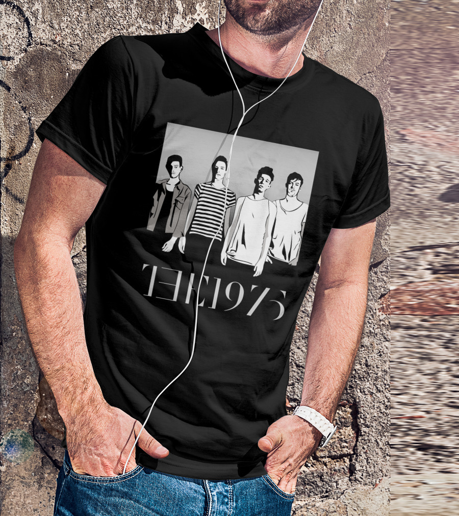 The 1975 Monochrome Band T-Shirt