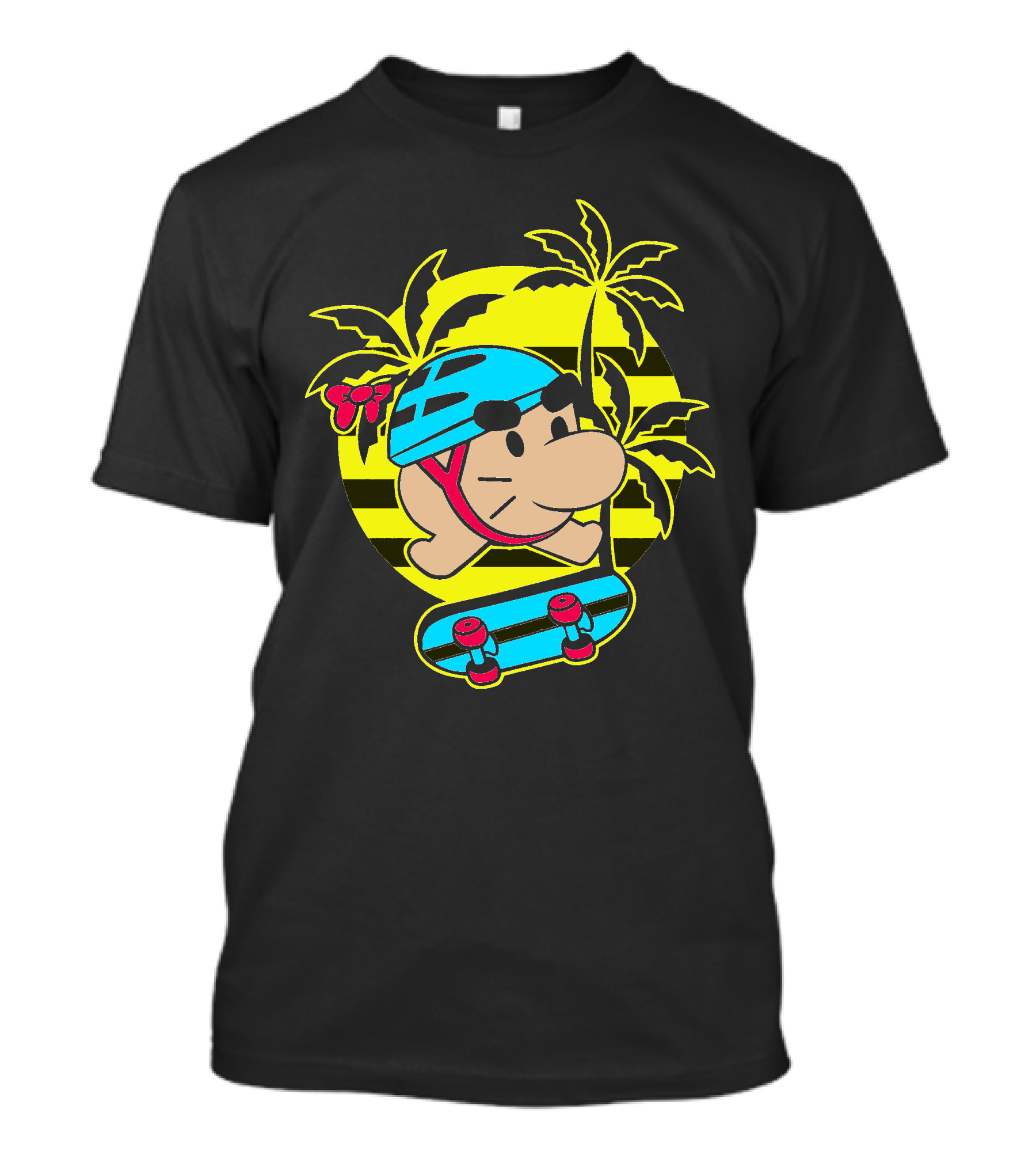 A Skaterboing New Tropical Palm Adventure T-Shirt