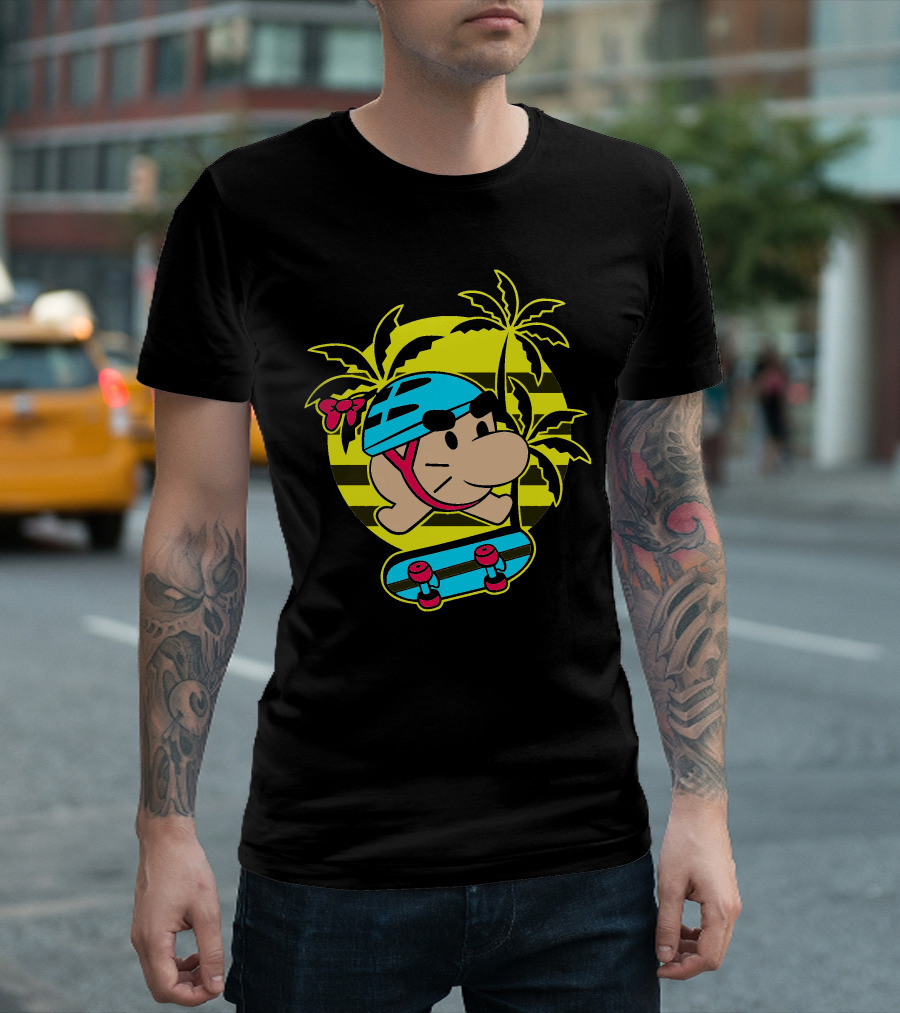 A Skaterboing New Tropical Palm Adventure T-Shirt