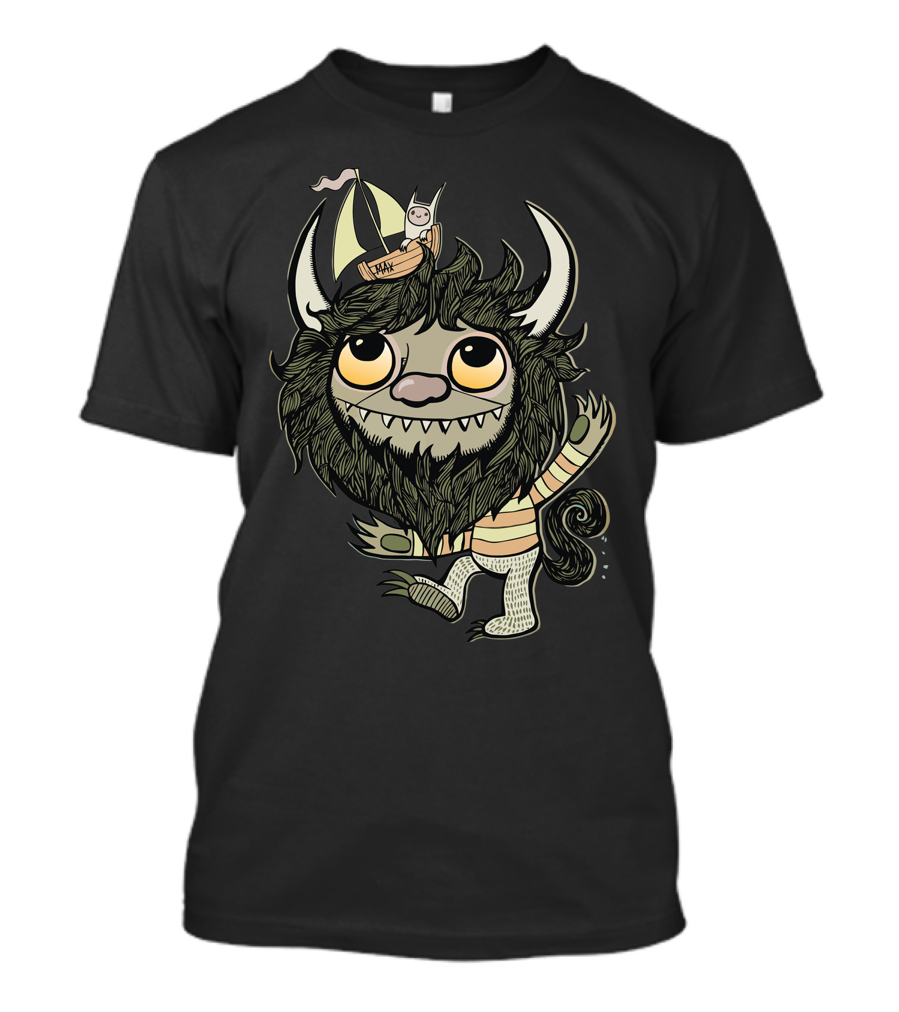 An Ode To Wild Things Monster And Sailor T-Shirt