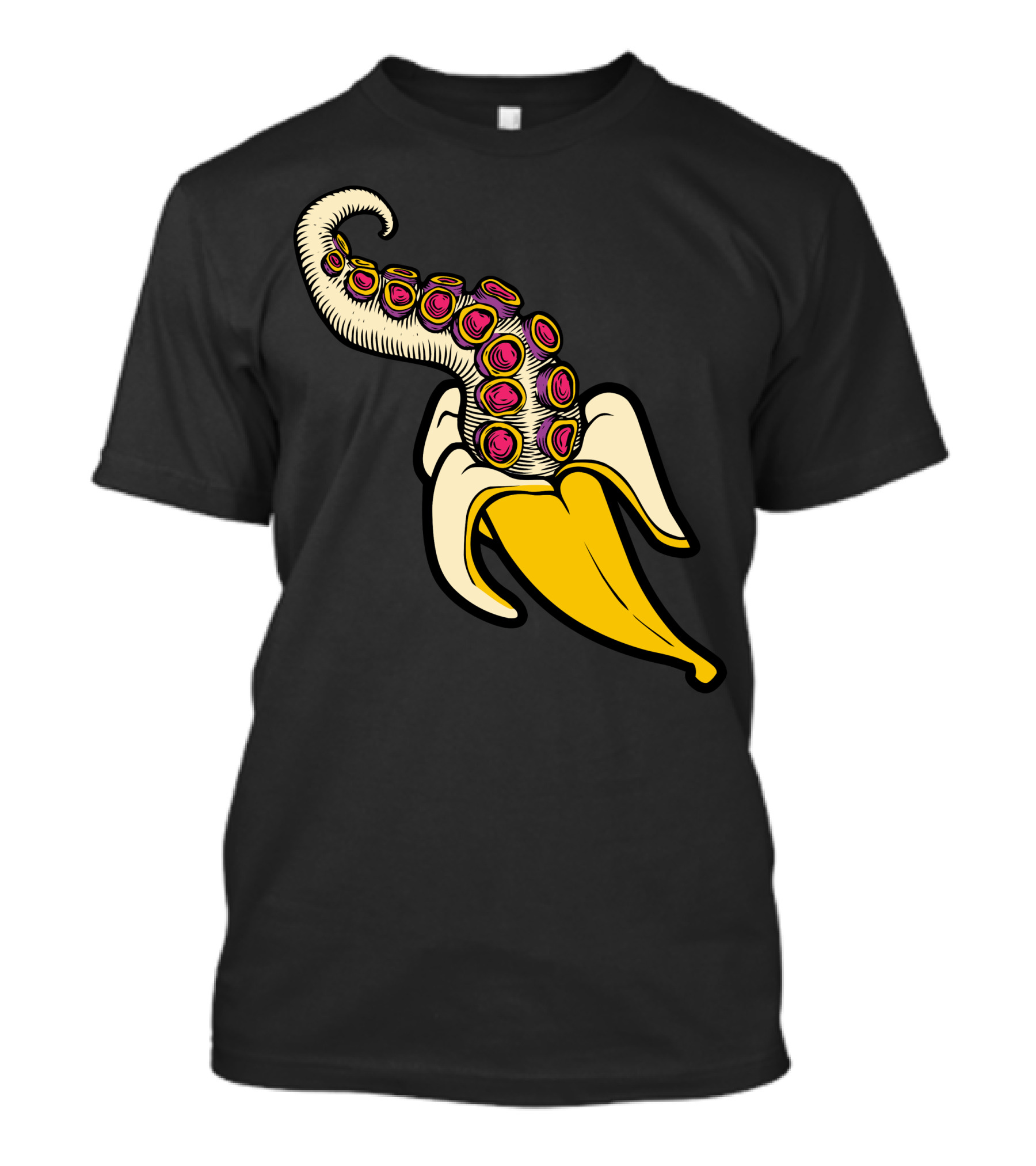 Banana Octopus Tentacle Fusion T-Shirt