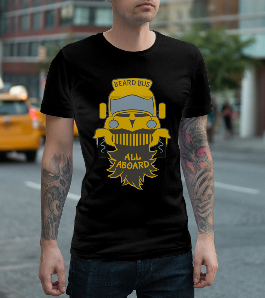 Beard Bus All Aboard T-Shirt