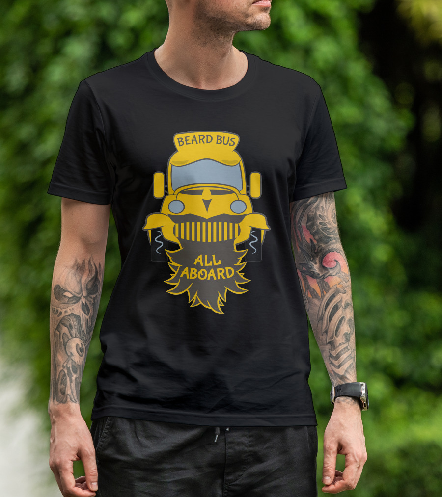 Beard Bus All Aboard T-Shirt