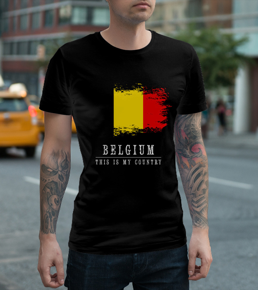Belgium This Is My Country T-Shirt
