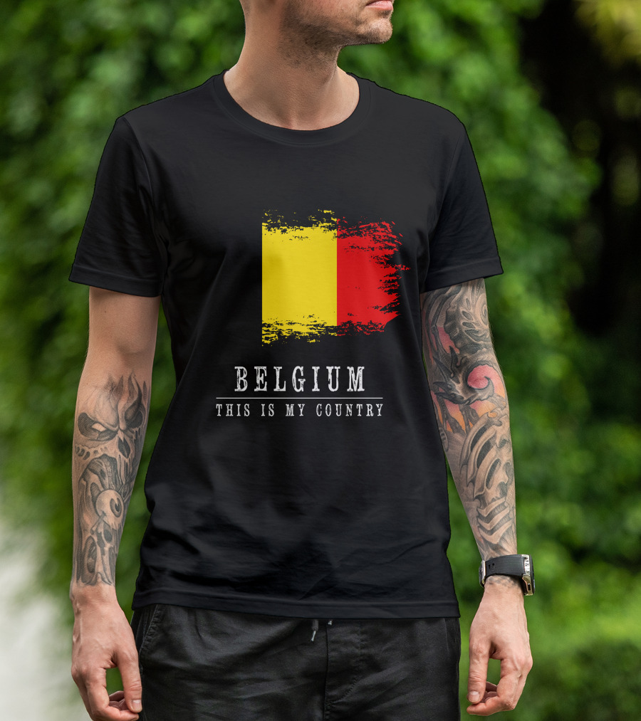 Belgium This Is My Country T-Shirt