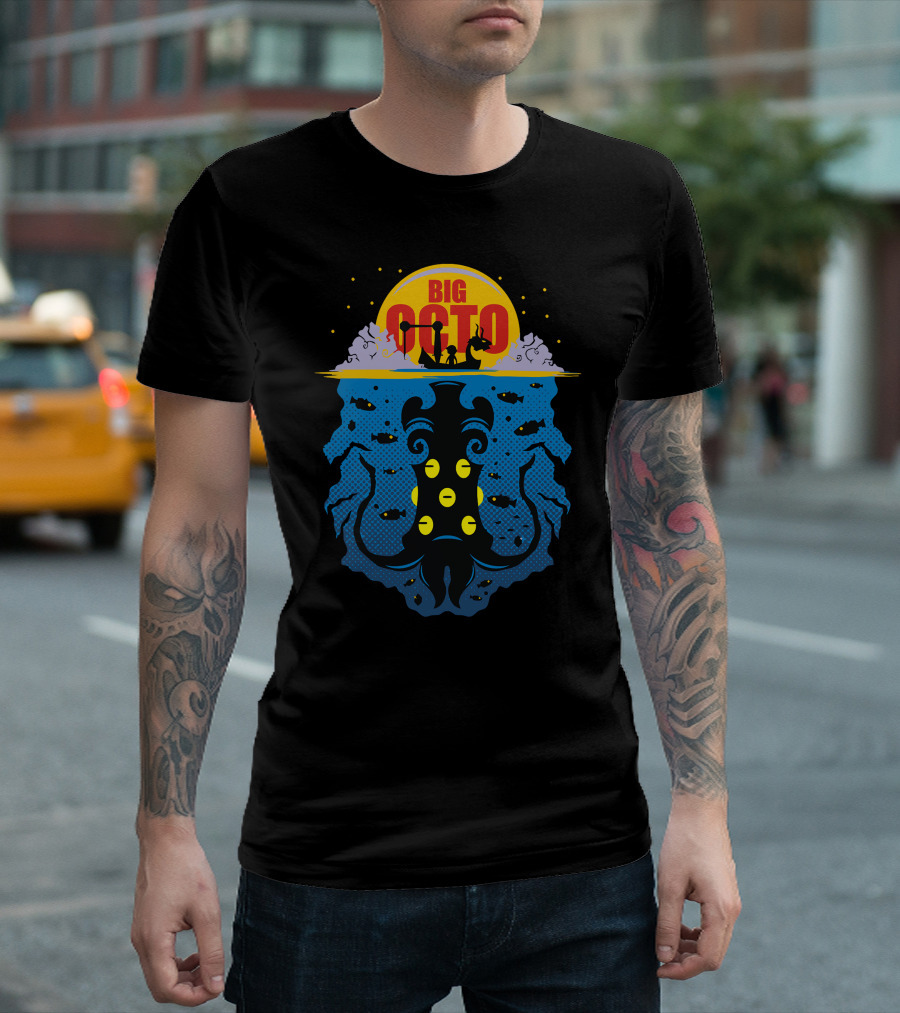 BIG OCTO Tentacle Creatures Ocean Adventure T-Shirt