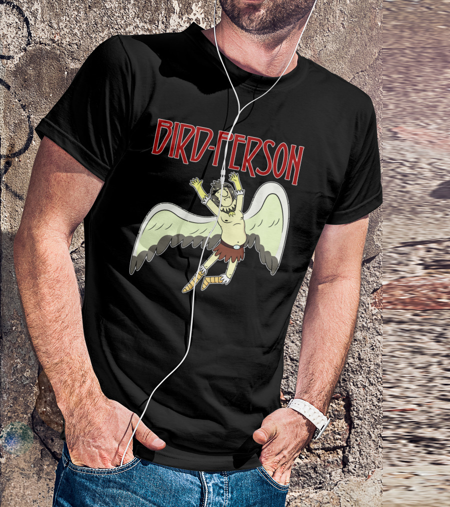 Bird Person Rick And Morty Character Wings Flying T-Shirt