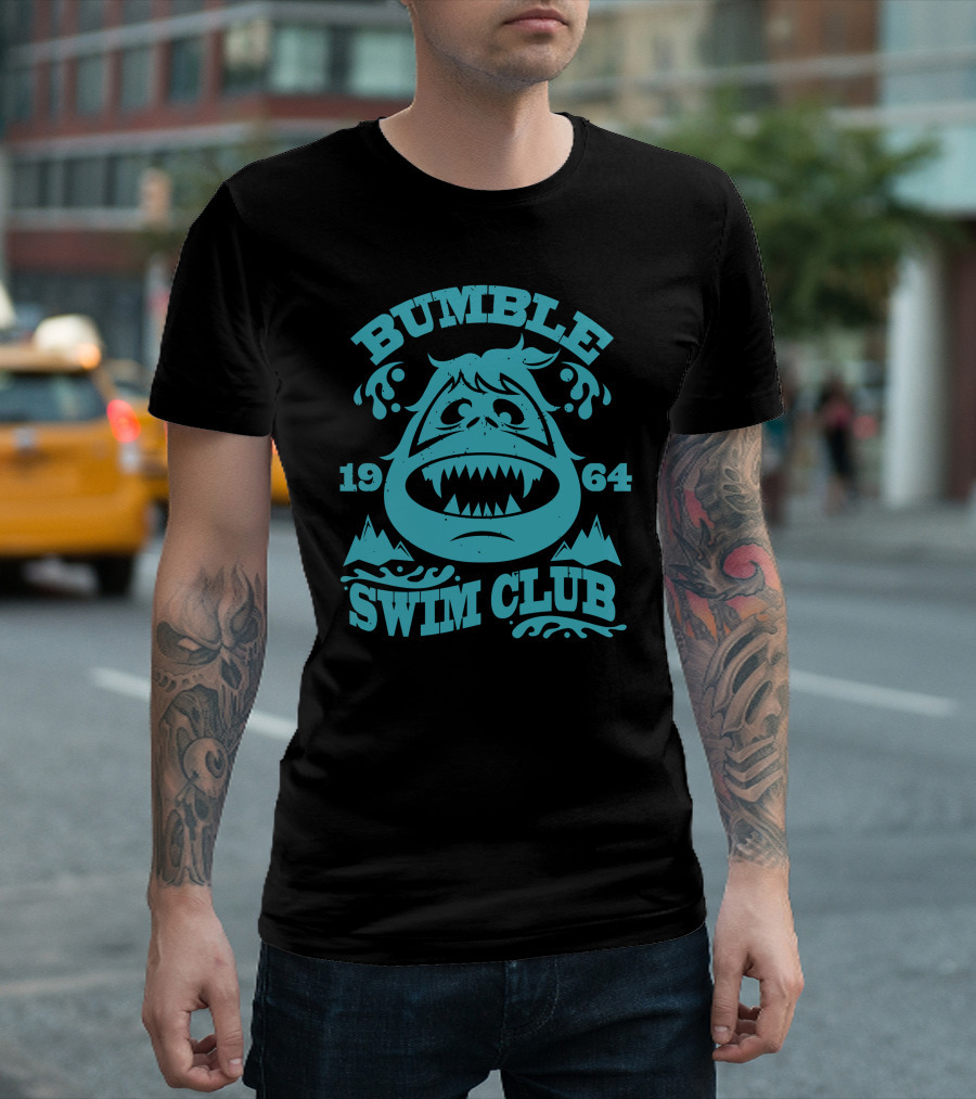 Bumble Swim Club 1964 Fantasy Monster T-Shirt