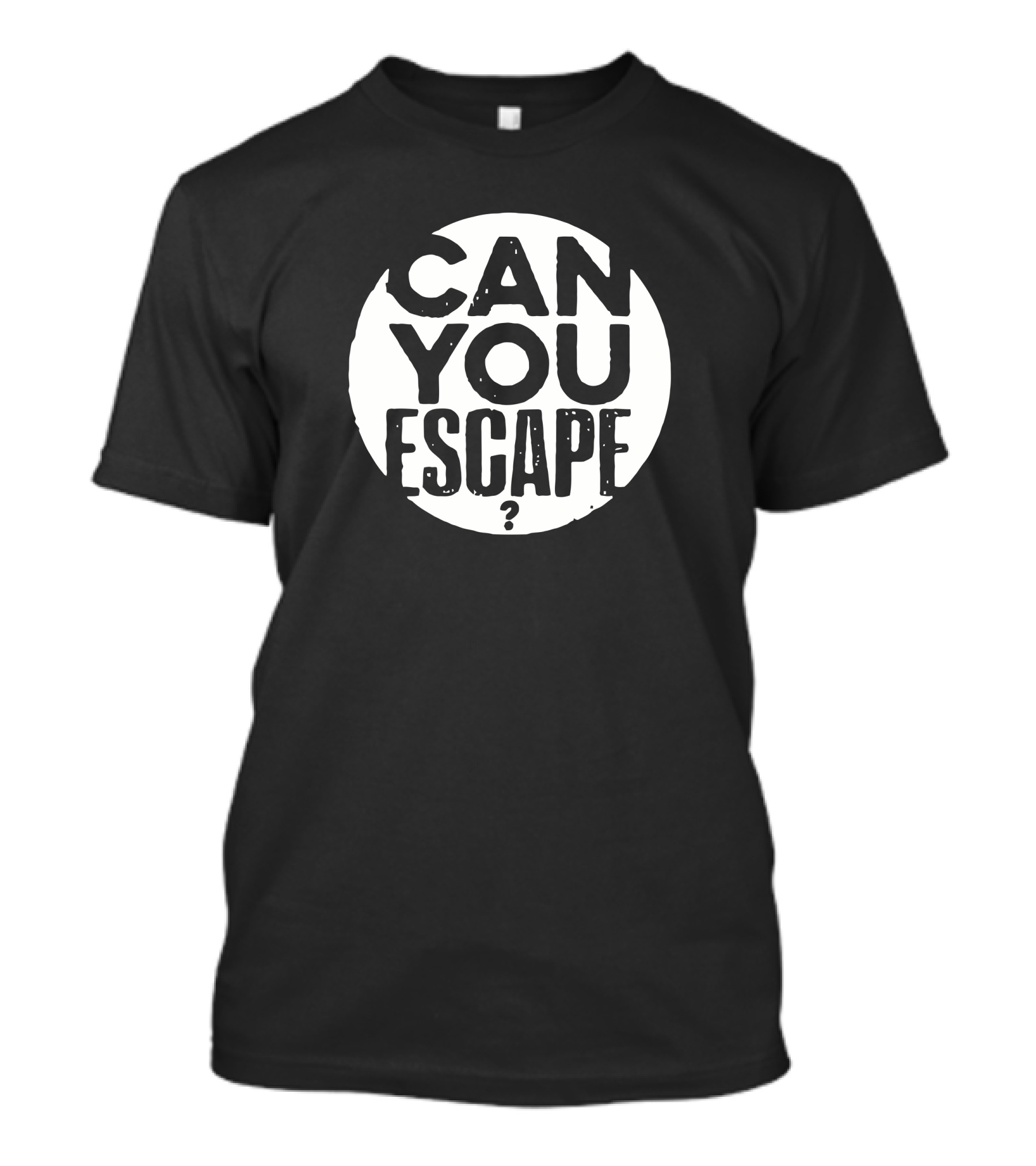 Can You Escape Circle Question Mark T-Shirt