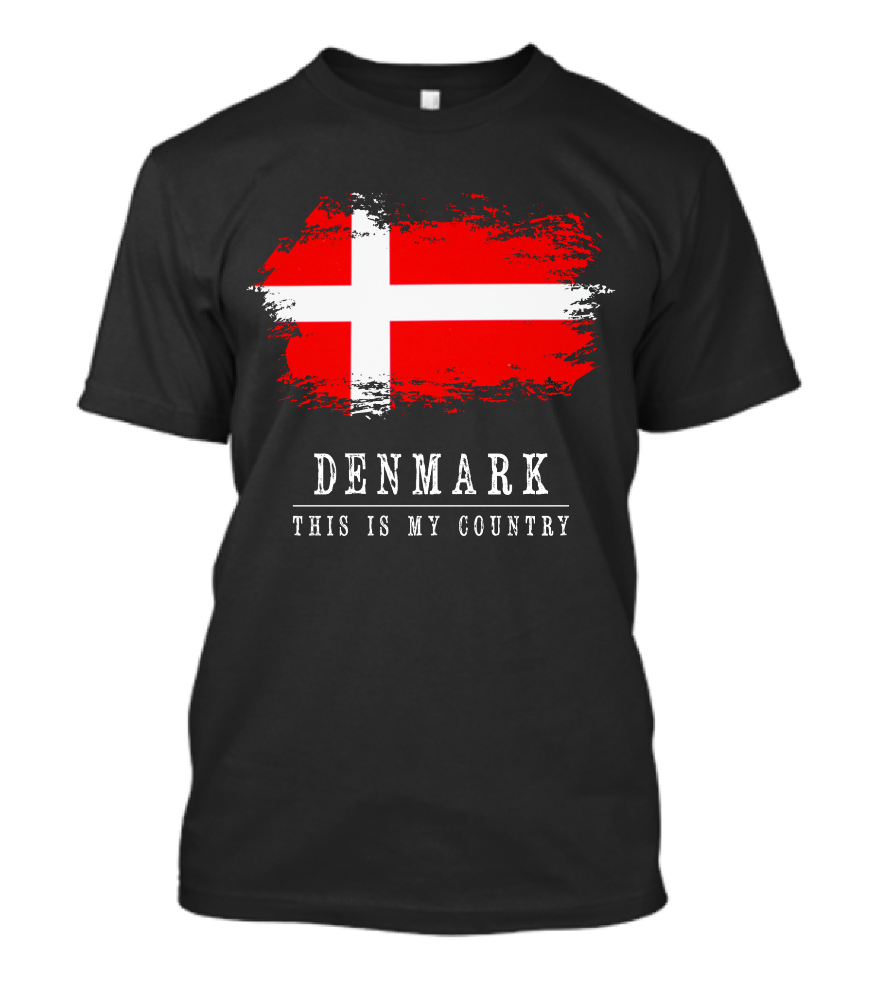 Denmark This Is My Country Flag T-Shirt