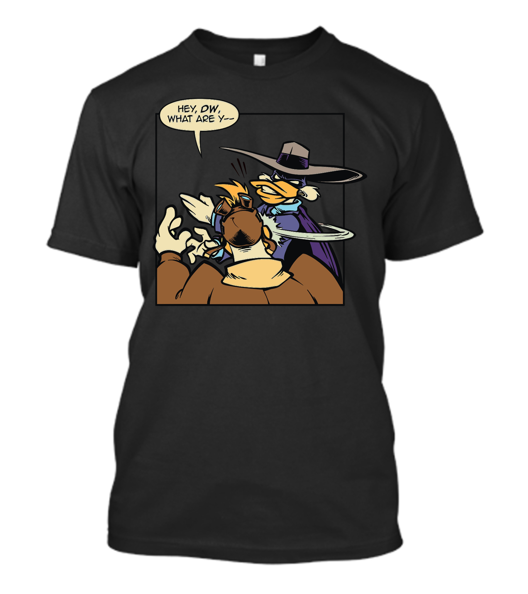 Darkwing Duck Slap Comic Moment T-Shirt