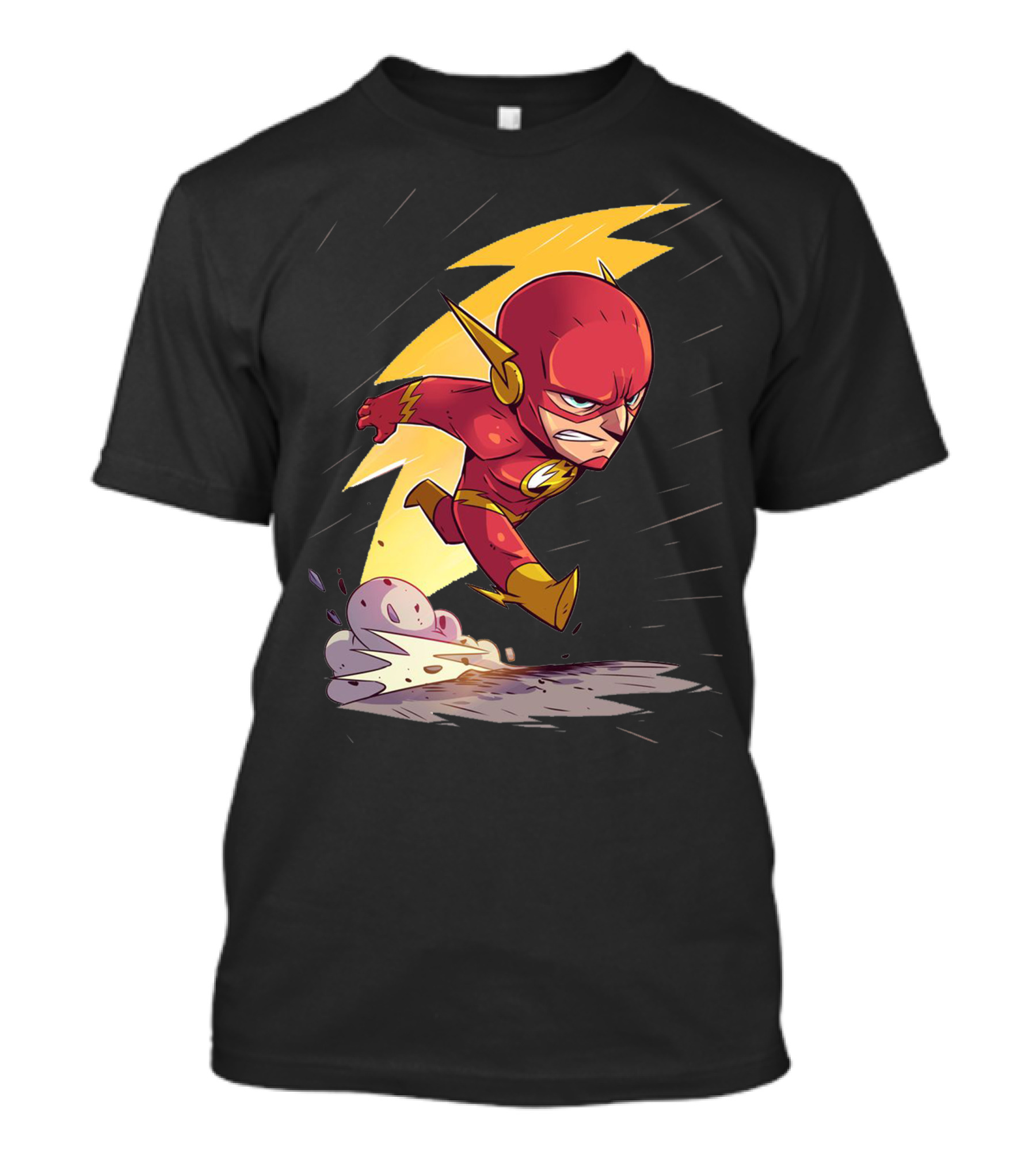 The Flash Lightning Speed Iconic Superhero T-Shirt