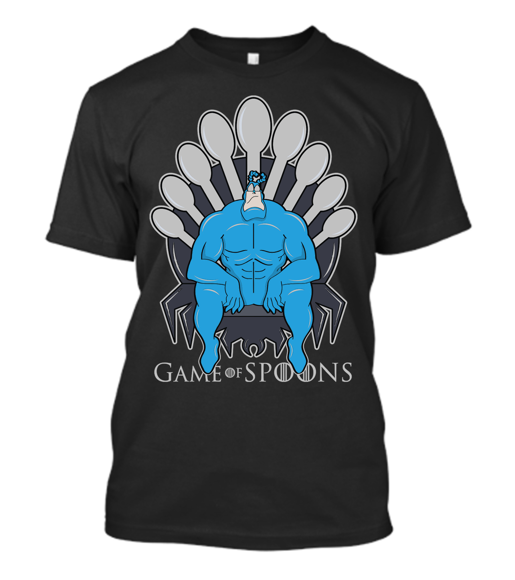 The Tick On Spoon Throne Game Of Spoons T-Shirt