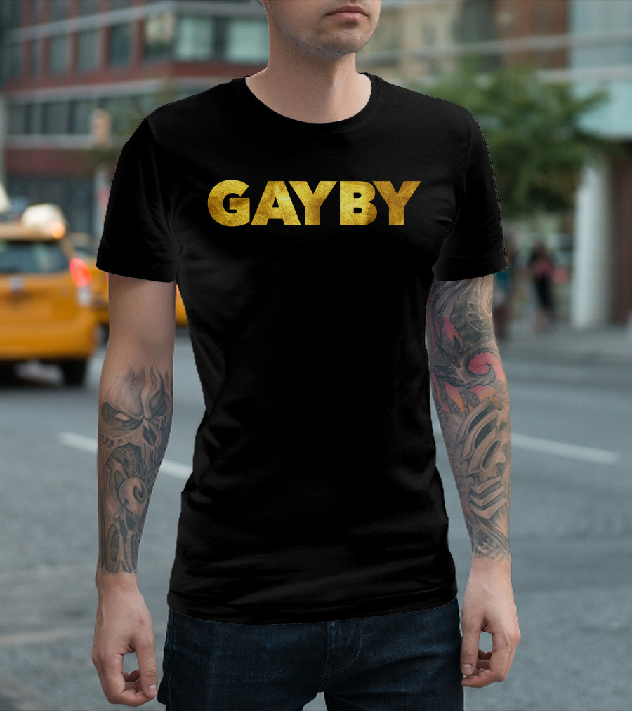 Glamorous Gold 'Gayby' T-Shirt