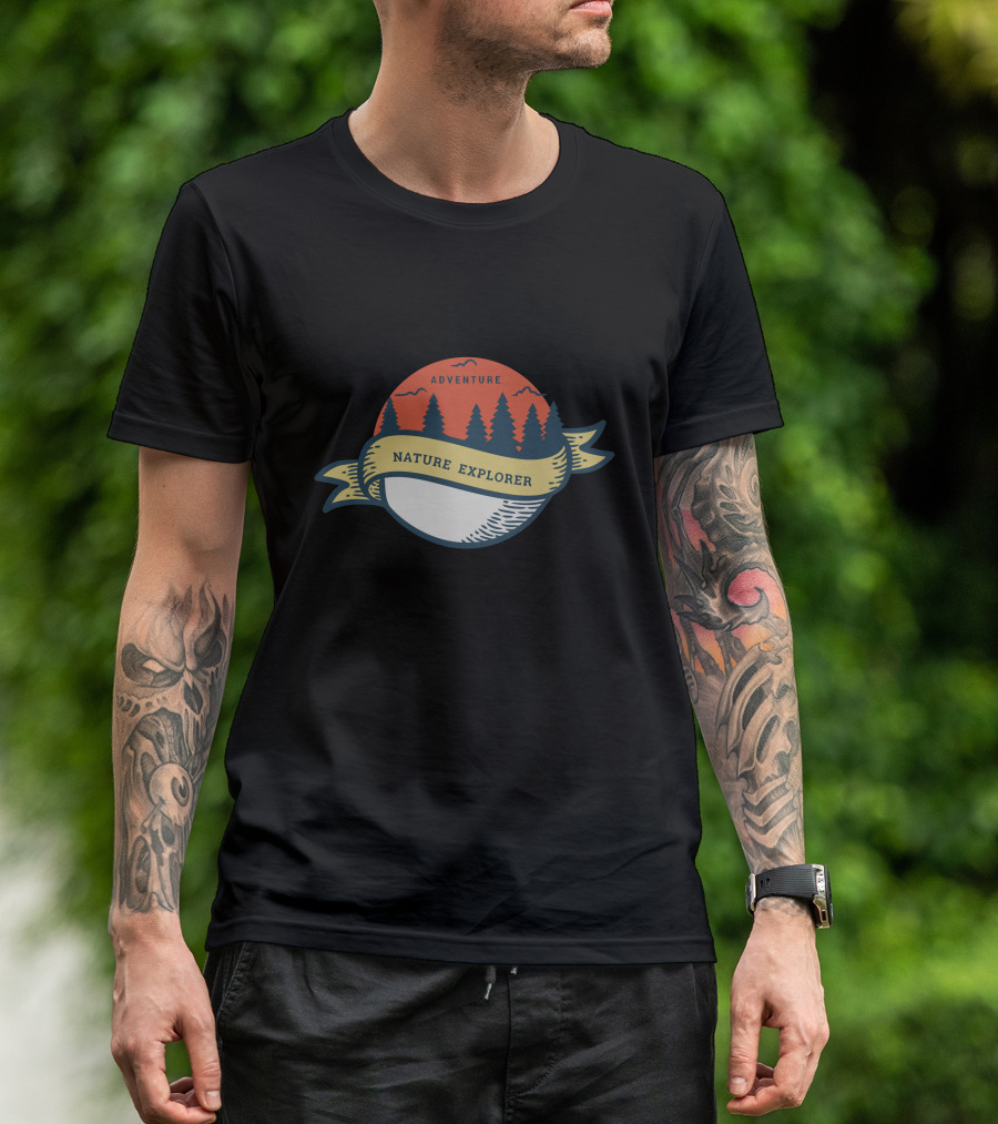 Adventure Nature Explorer Life Wild Here T-Shirt