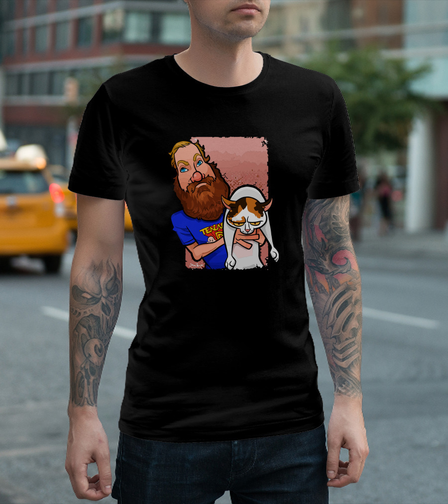 Tenna T Bored Cat T-Shirt