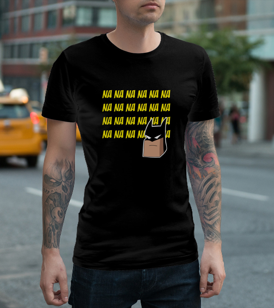 Nananananana Batmanhead Icon Face T-Shirt