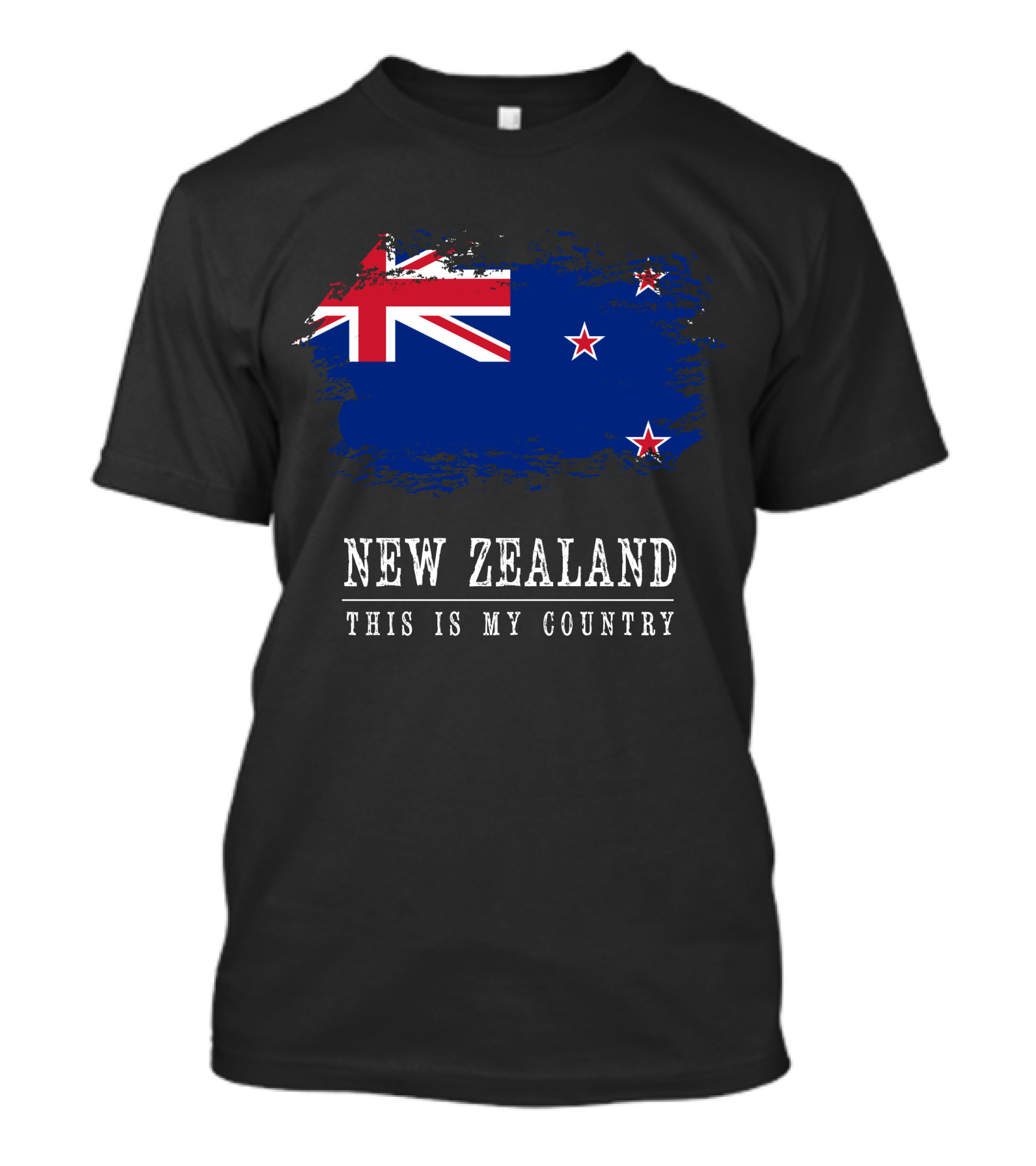 New Zealand This Is My Country Flag T-Shirt