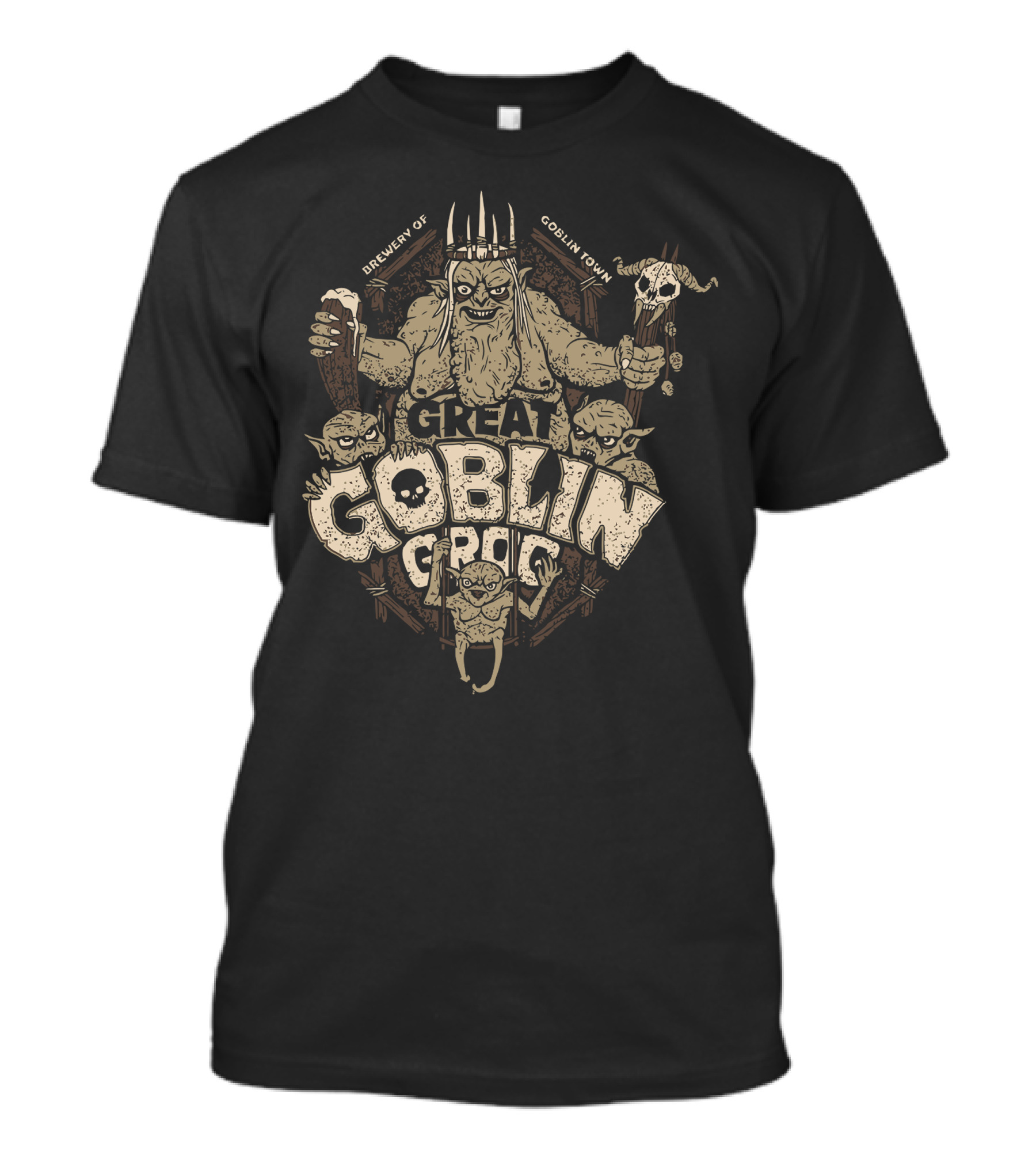 Brewery Of Goblin Town Great Goblin Grog T-Shirt