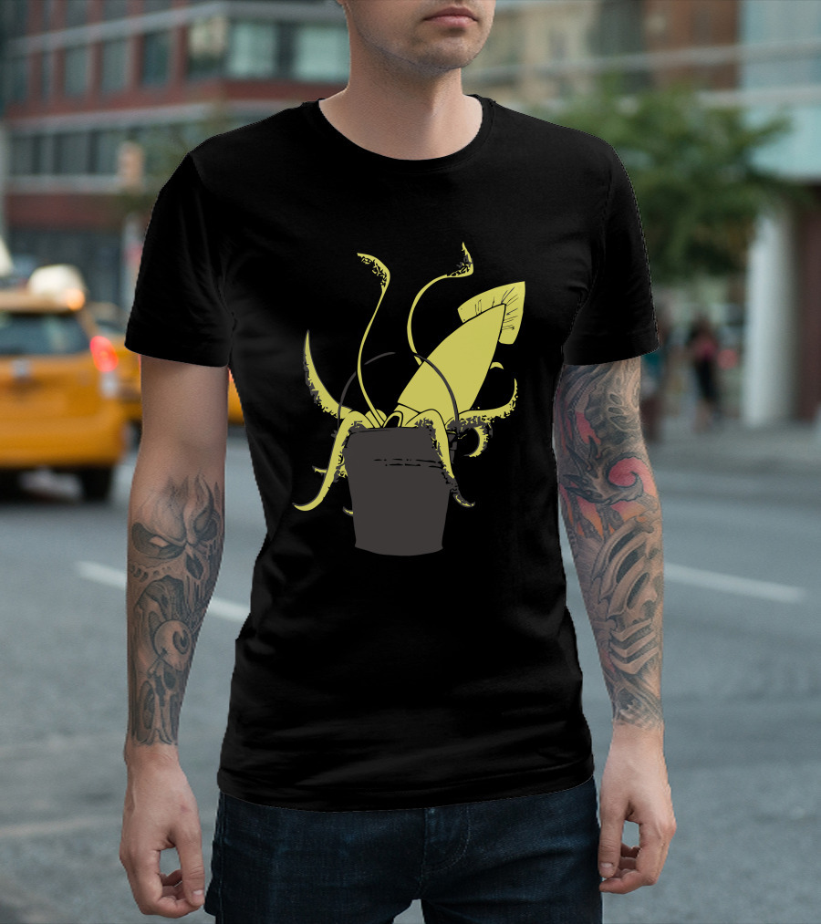 Hello Squidbucket Tentacle Overflow T-Shirt