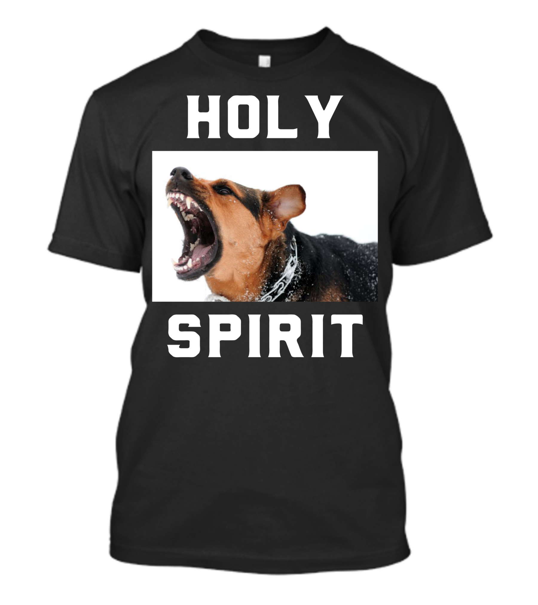 HOLY SPIRIT Fierce Dog Photography T-Shirt