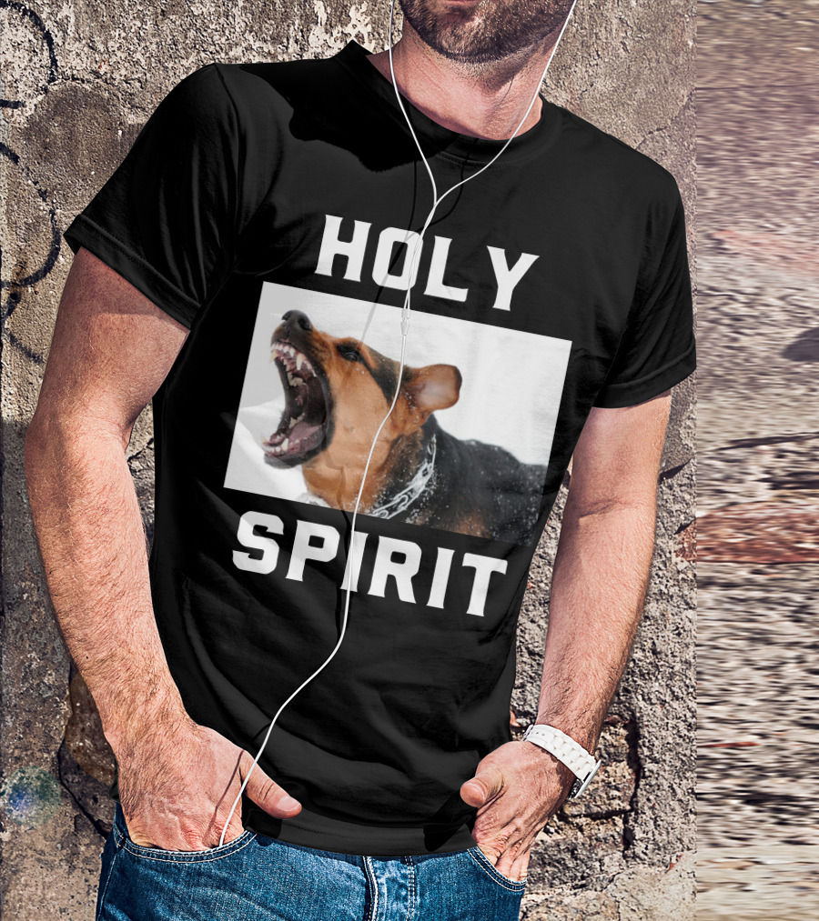 HOLY SPIRIT Fierce Dog Photography T-Shirt