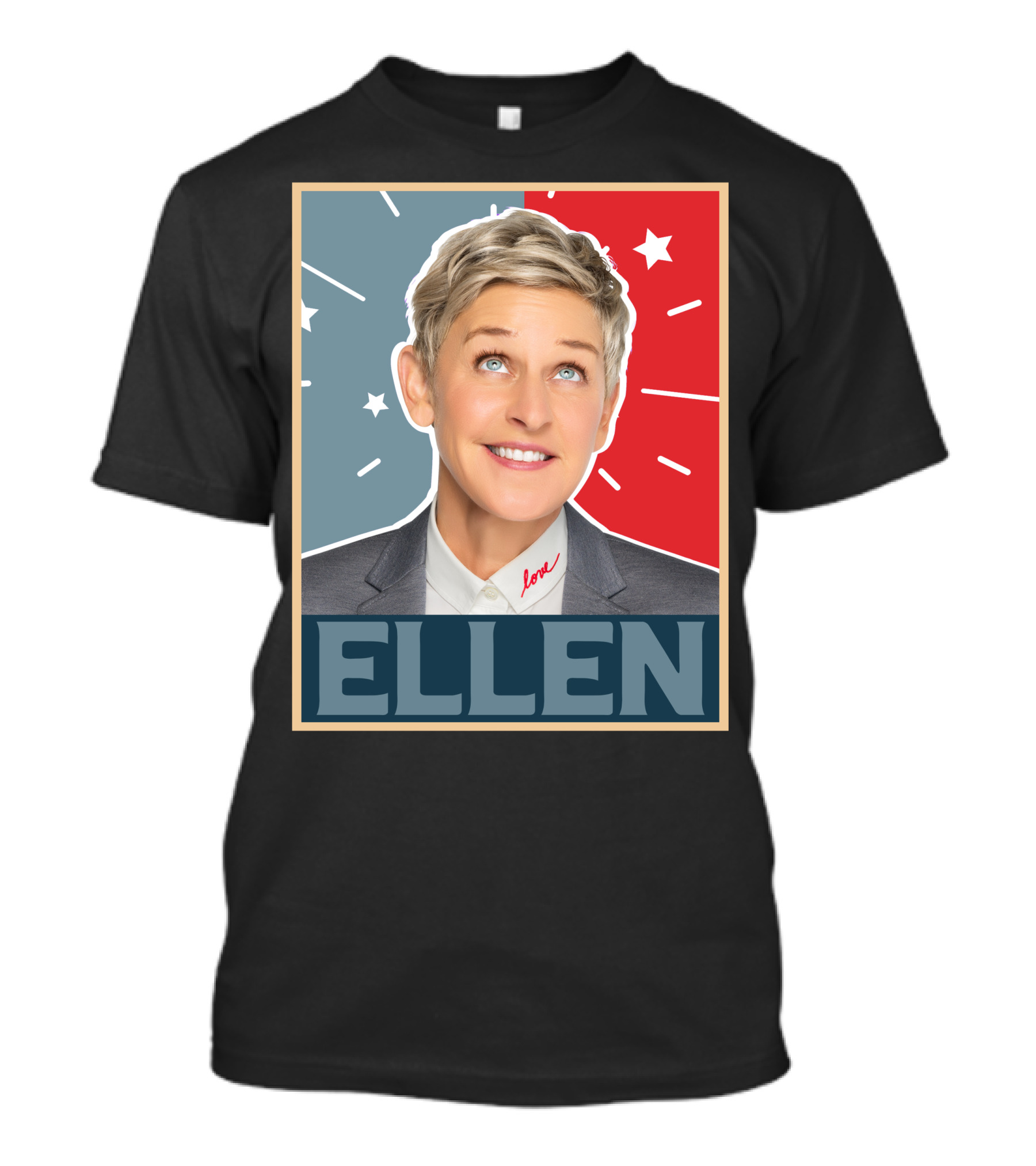 Ellen Love Hope Stars T-Shirt