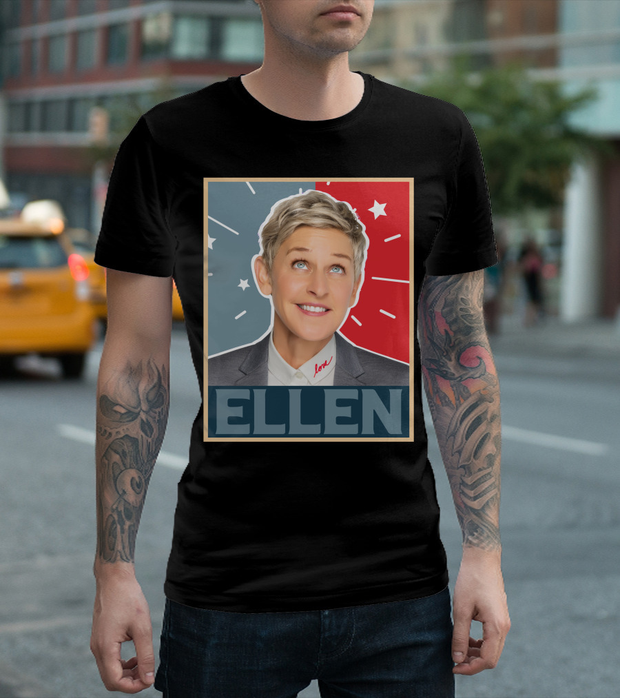 Ellen Love Hope Stars T-Shirt