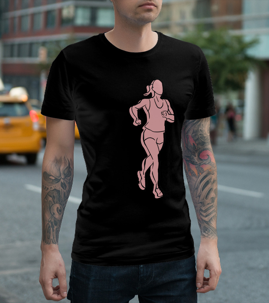 RUN TRAIN REPEAT Fitness Motivation T-Shirt