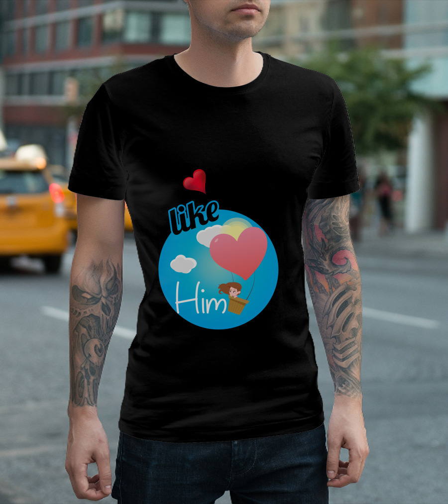 Someone Special Love Like Red Heart Balloon Him T-Shirt