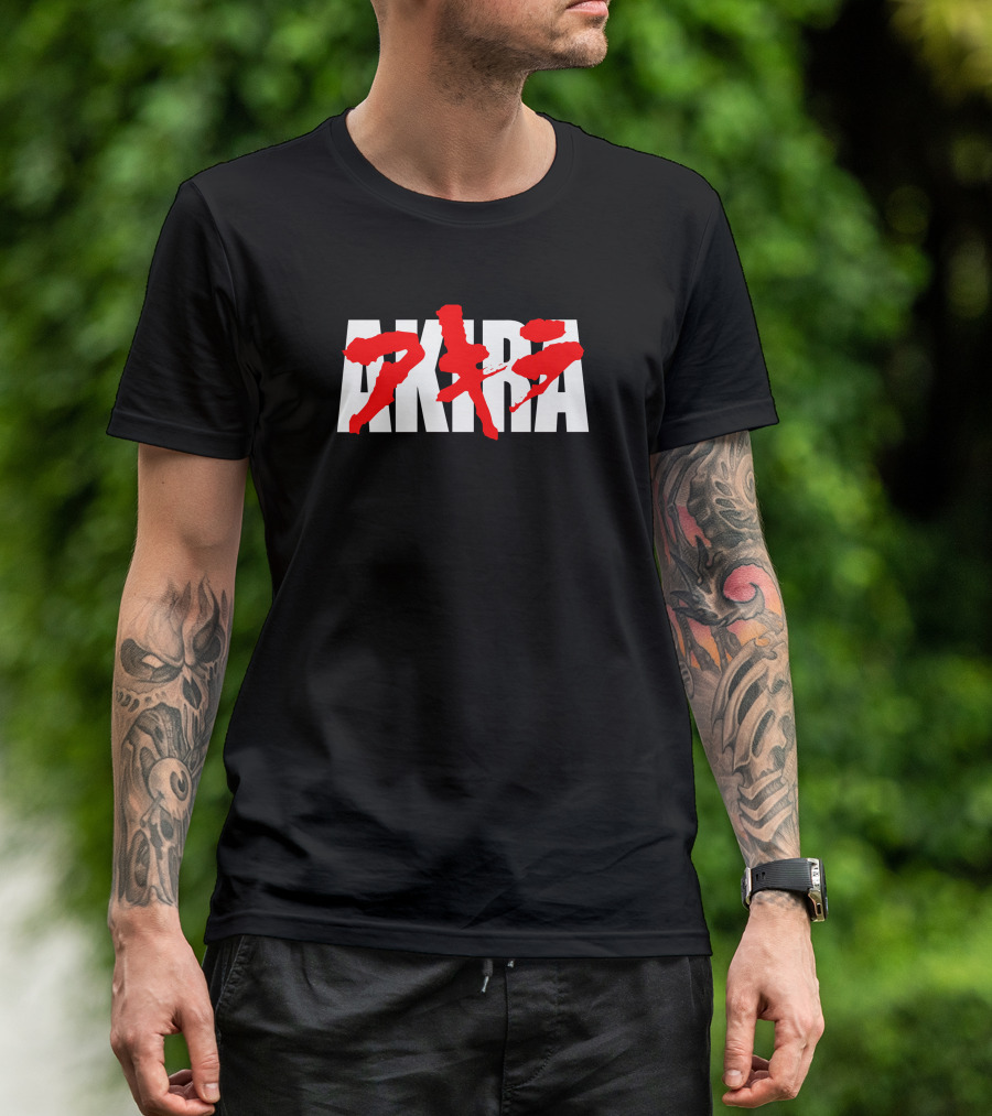 Akira Kaneda Iconic Japanese Manga T-Shirt