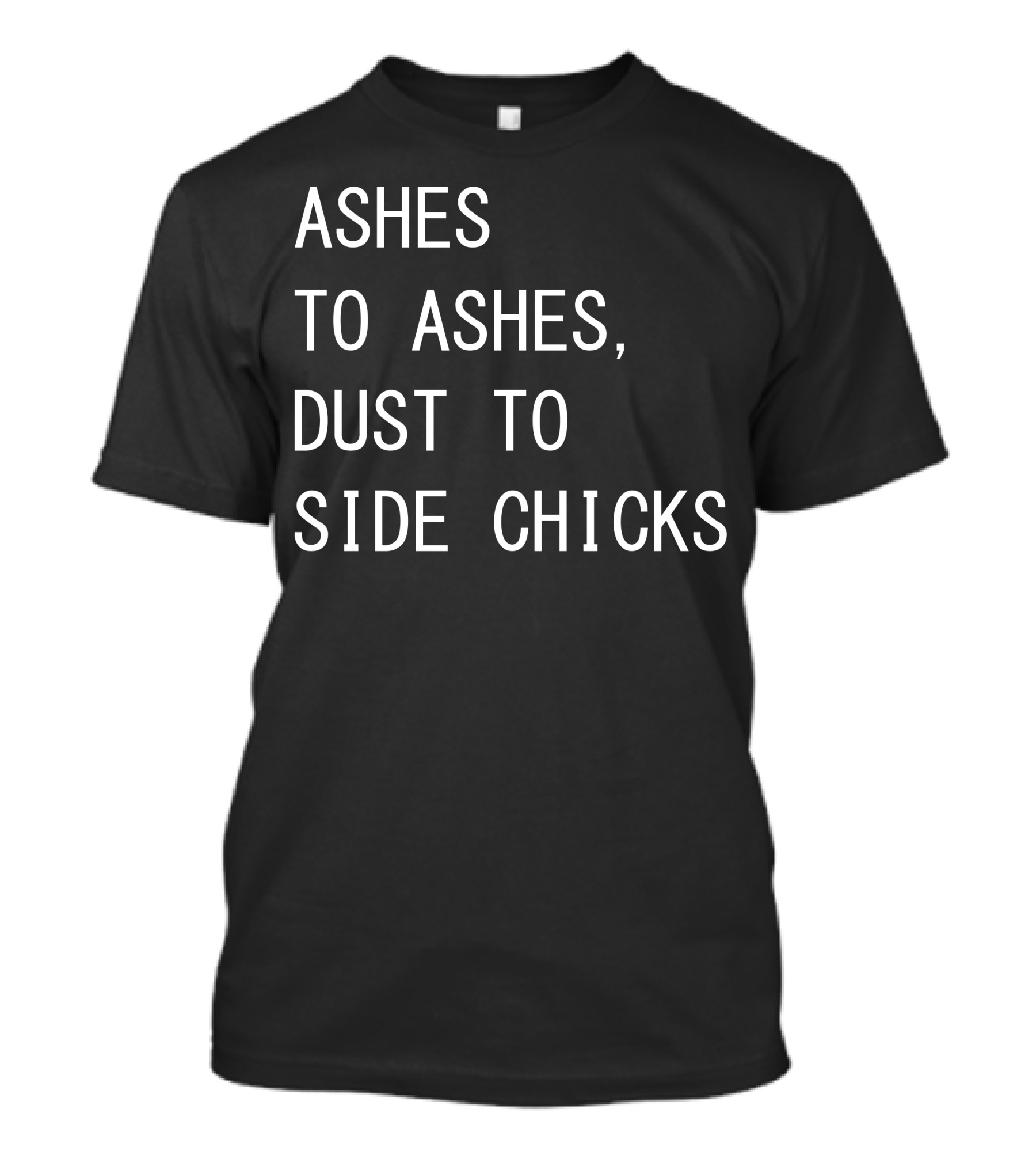 Ashes To Ashes Dust To Side Chicks T-Shirt