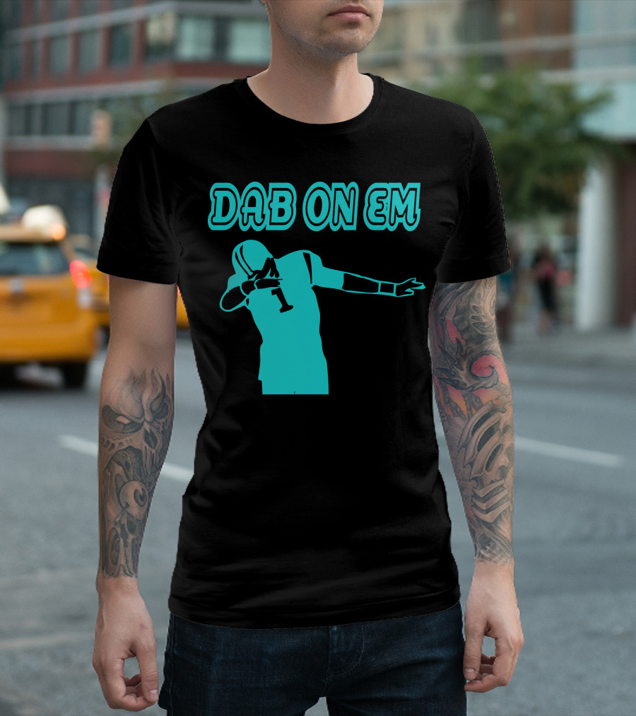Dab On Em Cam Newton Carolina Panthers T-Shirt