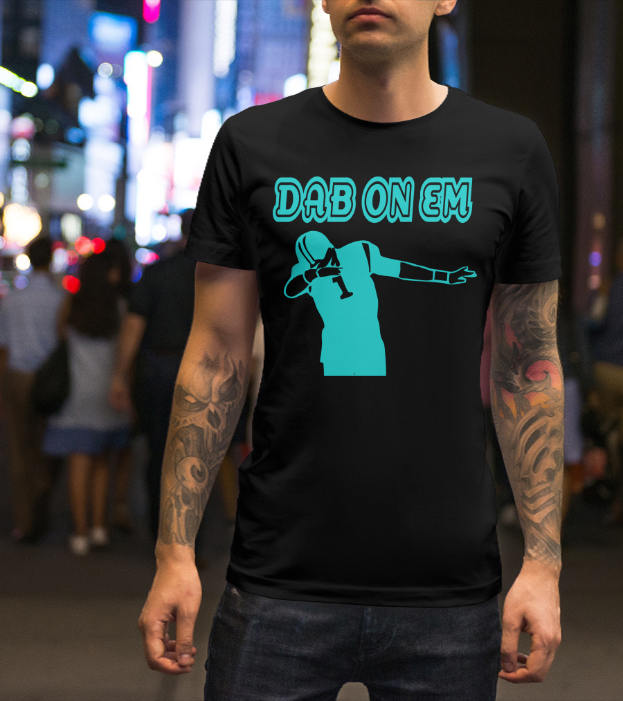 Dab On Em Cam Newton Carolina Panthers T-Shirt