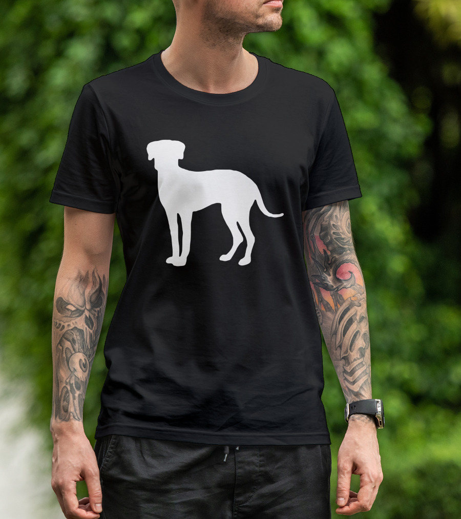 Catahoula Leopard Dog Stencil T-Shirt