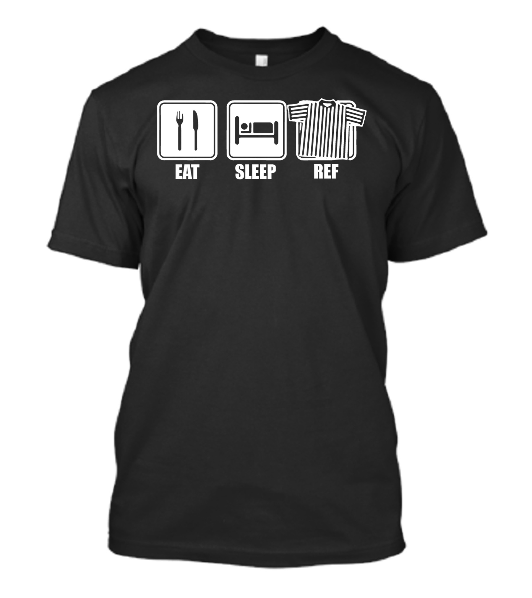 Eat Sleep Ref Referee Shirt Sports Humor Iconic T-Shirt