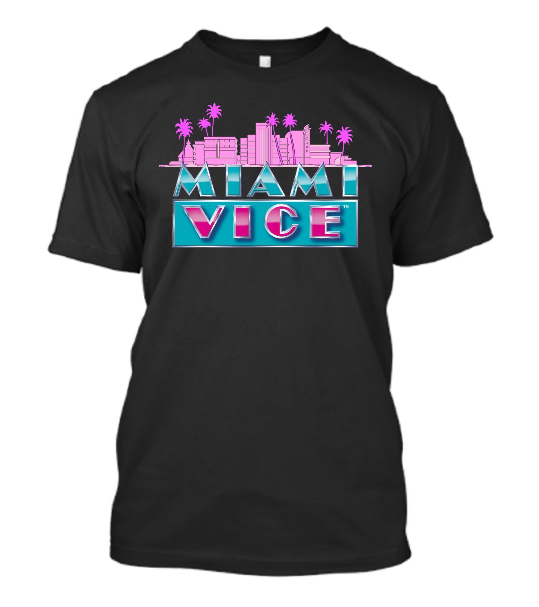 Miami Vice 80s Retro Aesthetic Crockett Tubbs T-Shirt