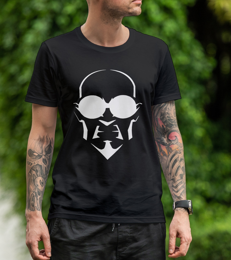 Rob Halford Stencil Art Inspired T-Shirt
