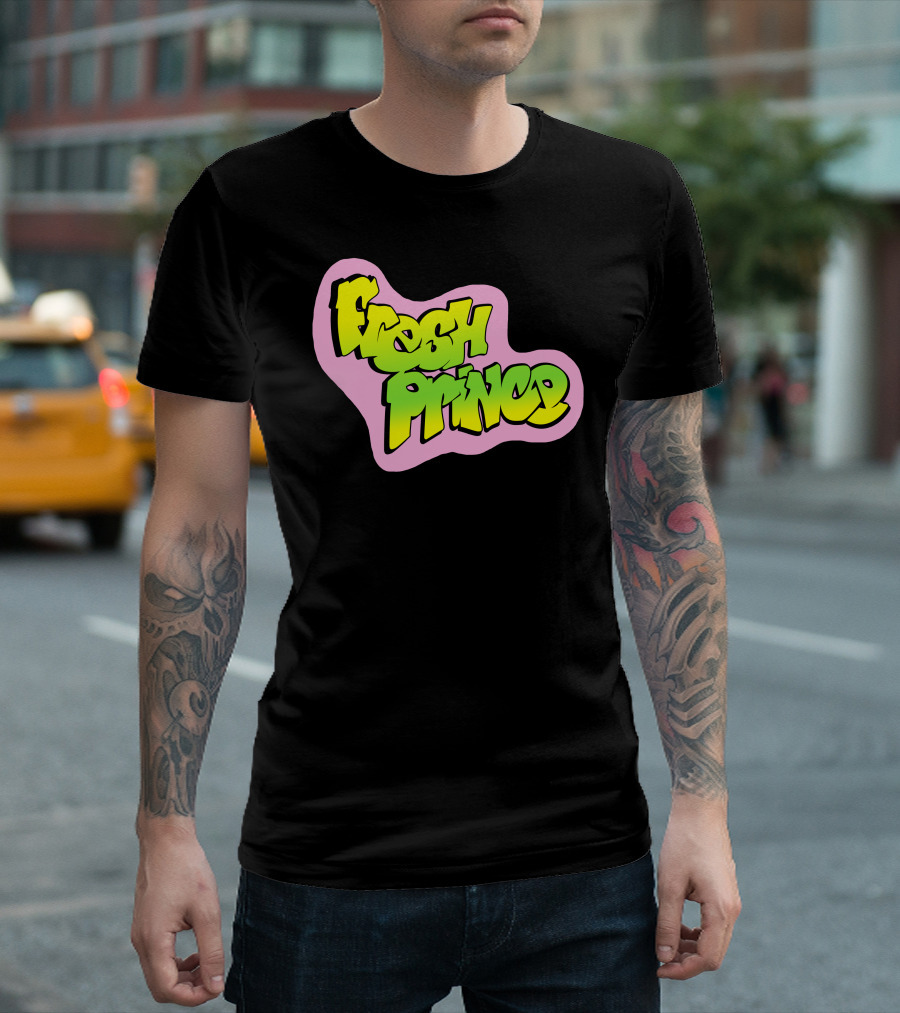 Fresh Prince Of Bel Air Iconic Graffiti T-Shirt