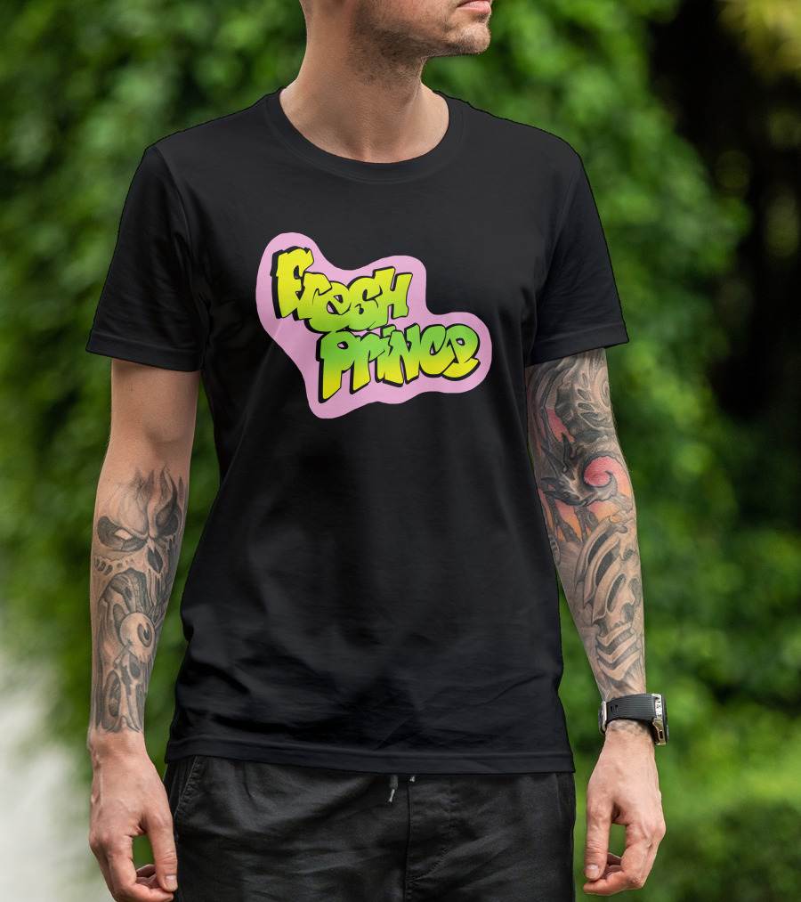 Fresh Prince Of Bel Air Iconic Graffiti T-Shirt
