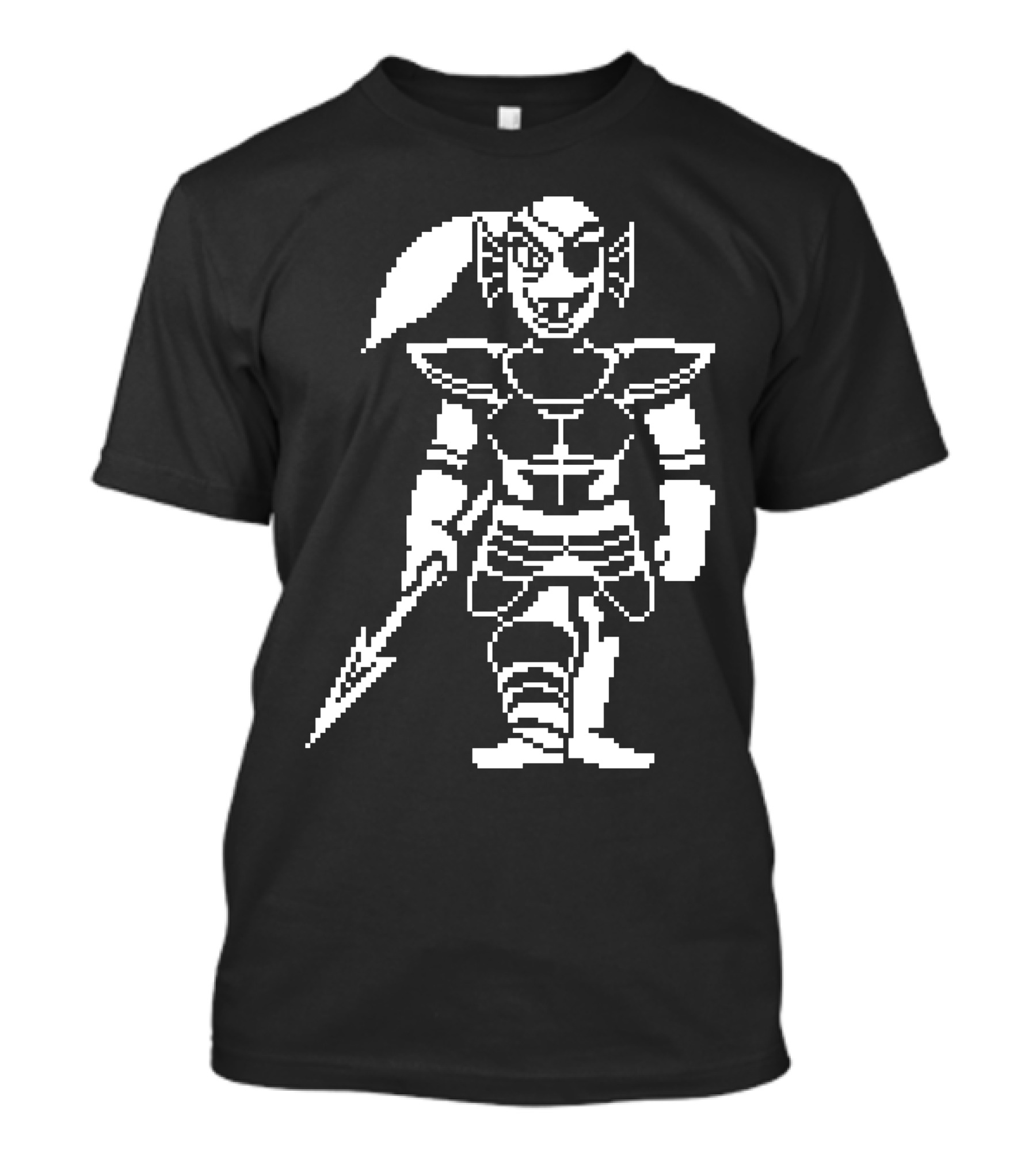 Undertale Undyne Pixel Art Character T-Shirt