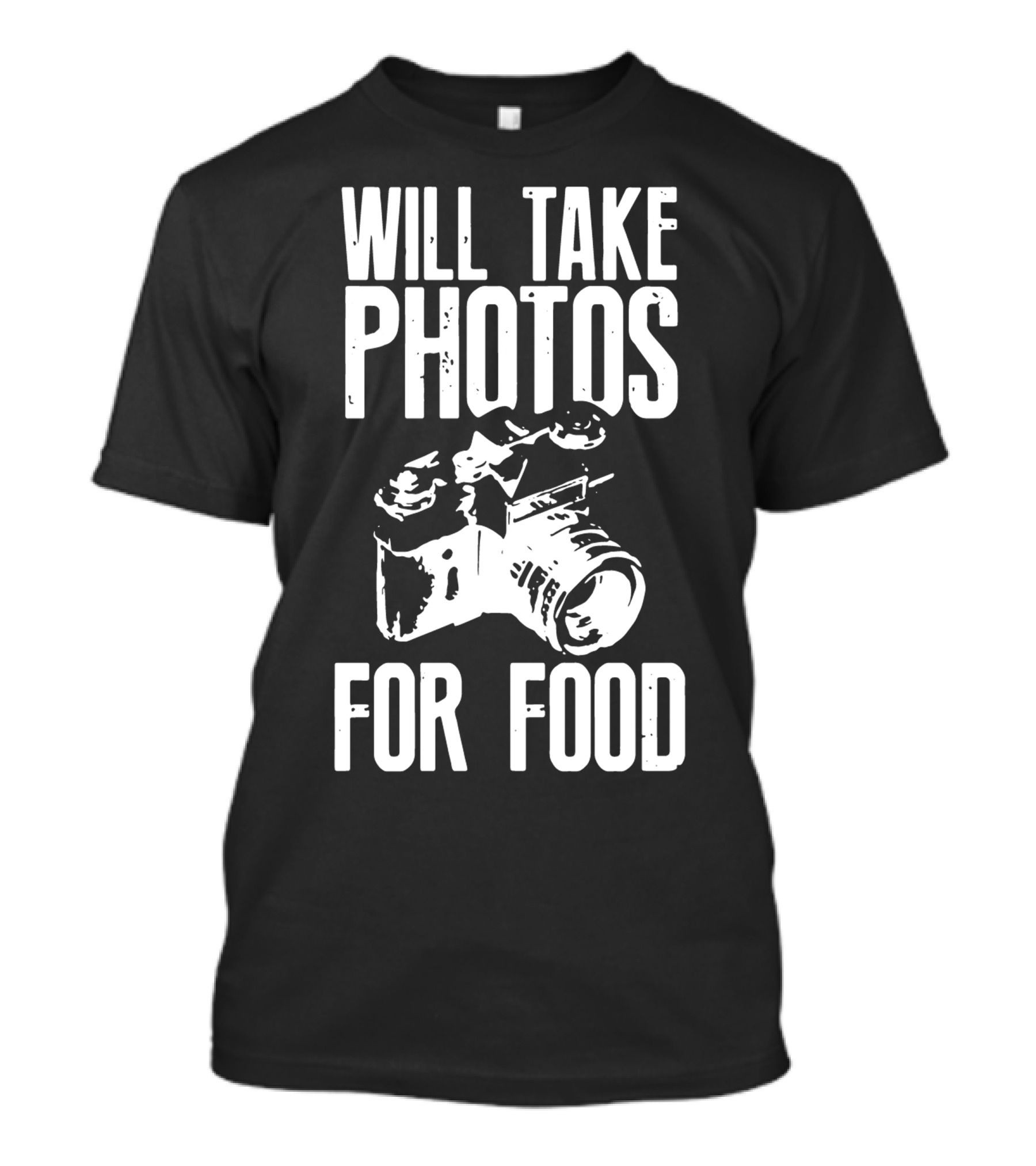 Will Take Photos For Food Vintage Camera Appeal T-Shirt