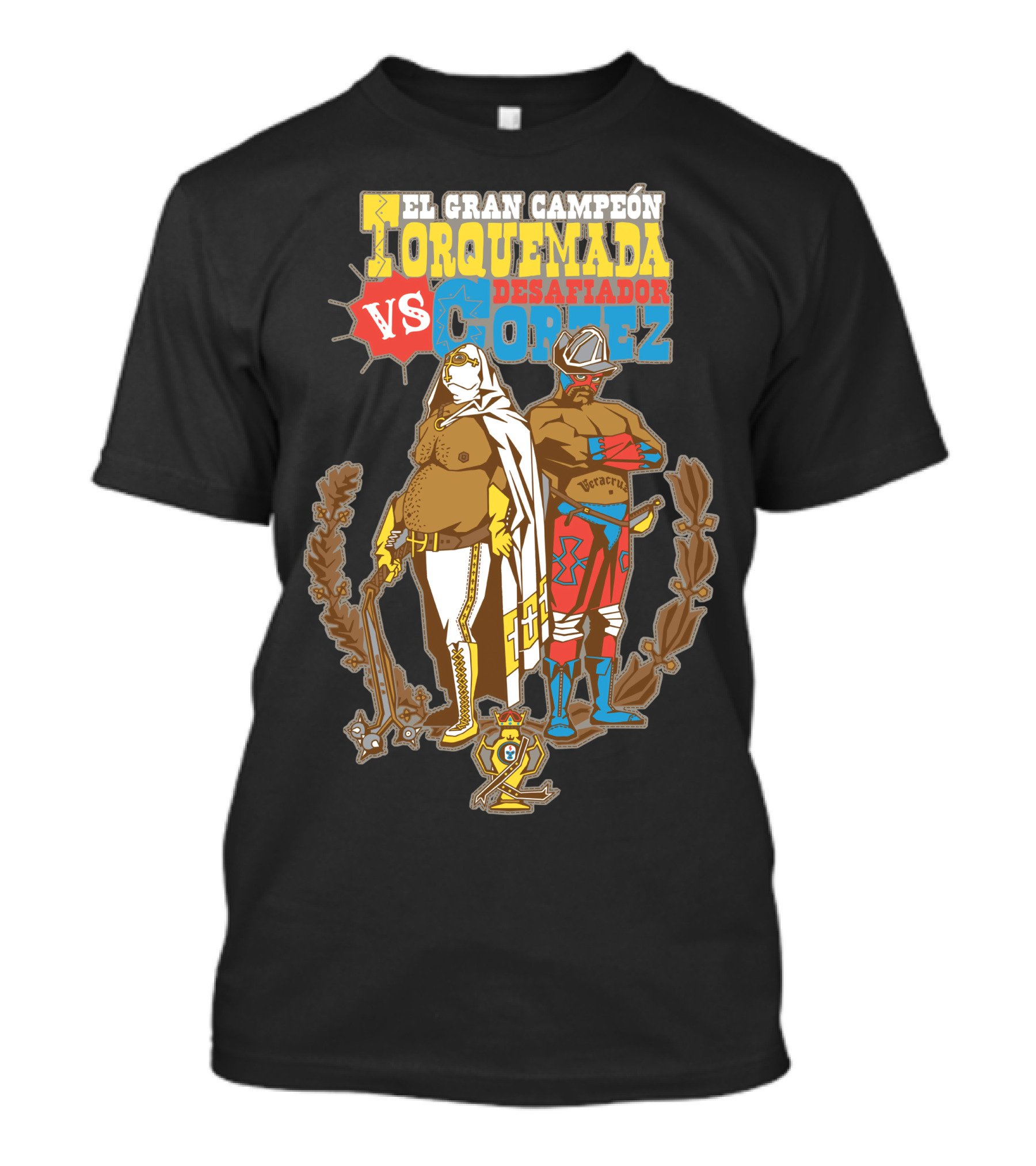 El Gran Campeón Torquemada Vs Desafiador Cortez T-Shirt