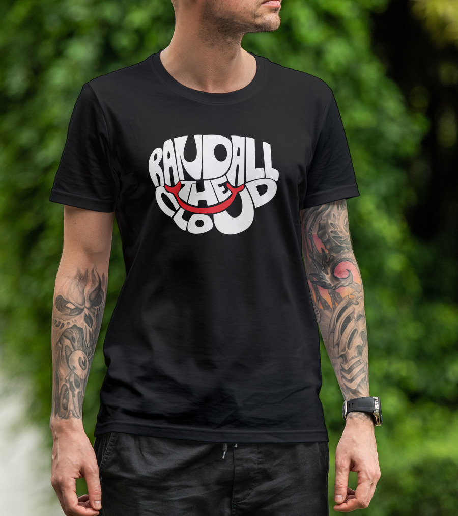 RANDALL THE CLOUD Smiling Letter T-Shirt